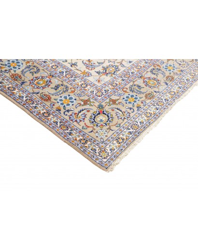 Tappeto Kashan Persia beige grigio 213x310