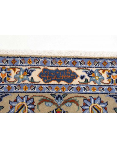 Tappeto Kashan Persia beige grigio 213x310
