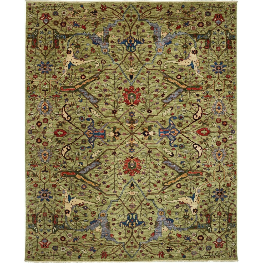 Tappeto Zigler Fine Pakistan bianco azzurro 256x312