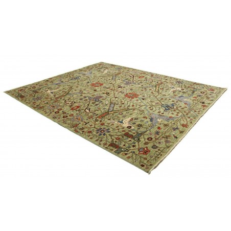 Tappeto Zigler Fine Pakistan bianco azzurro 256x312