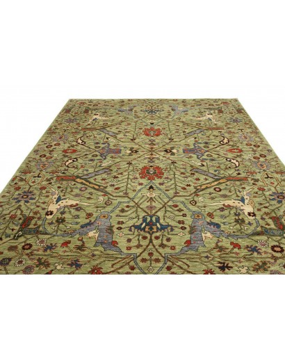 Tappeto Zigler Fine Pakistan bianco azzurro 256x312