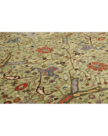 Tappeto Zigler Fine Pakistan bianco azzurro 256x312