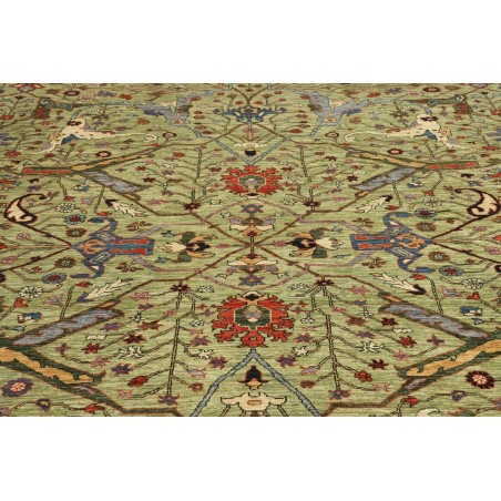 Tappeto Zigler Fine Pakistan bianco azzurro 256x312