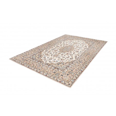 Tappeto Kashan Persia bianco 198x294