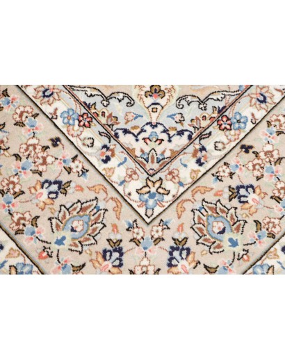 Tappeto Kashan Persia bianco 198x294