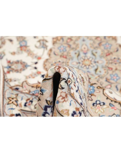 Tappeto Kashan Persia bianco 198x294