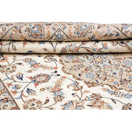 Tappeto Kashan Persia bianco 198x294