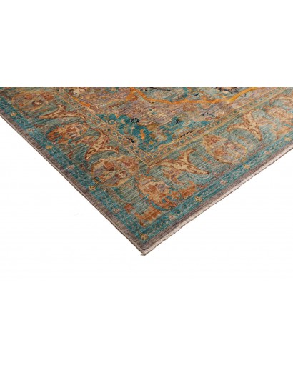 Tappeto Shahi Fine Pakistan azzurro bianco 200x242