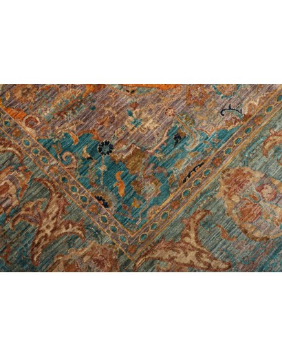 Tappeto Shahi Fine Pakistan azzurro bianco 200x242