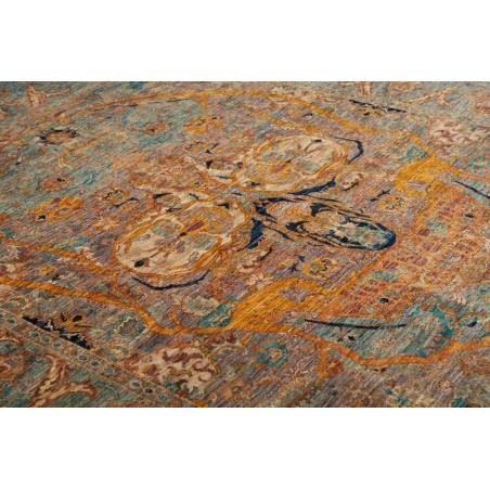Tappeto Shahi Fine Pakistan azzurro bianco 200x242