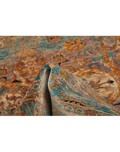 Tappeto Shahi Fine Pakistan azzurro bianco 200x242