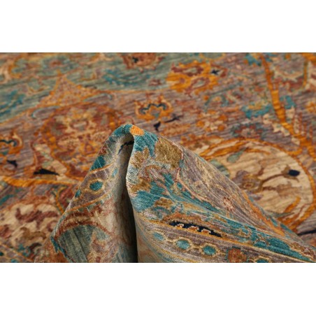 Tappeto Shahi Fine Pakistan azzurro bianco 200x242