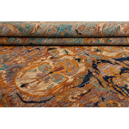 Tappeto Shahi Fine Pakistan azzurro bianco 200x242