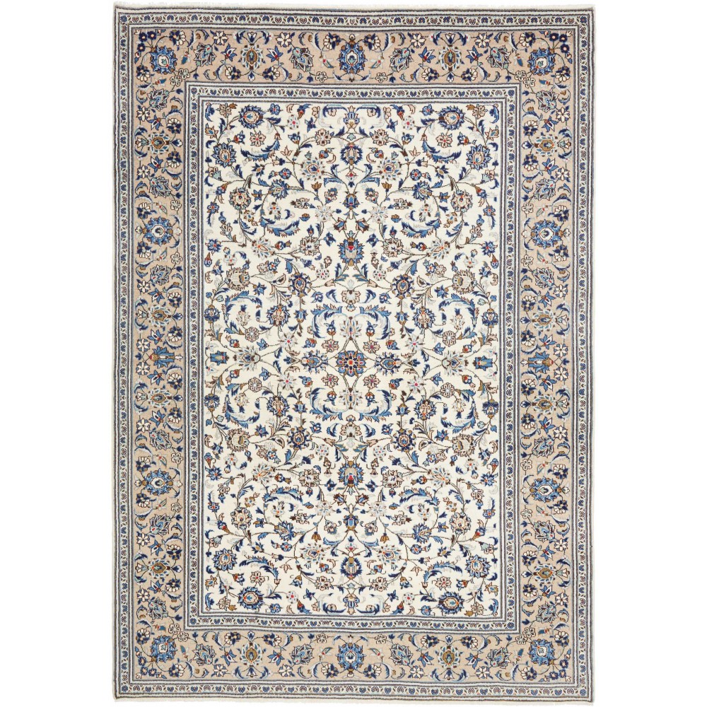 Tappeto Kashan Persia bianco 200x285