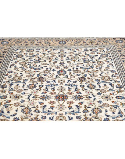Tappeto Kashan Persia bianco 200x285