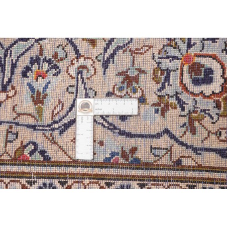 Tappeto Kashan Persia bianco grigio 200x296
