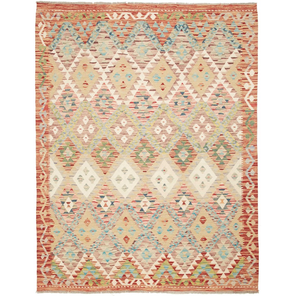 Tappeto Kilim Afghanistan marrone 151x196