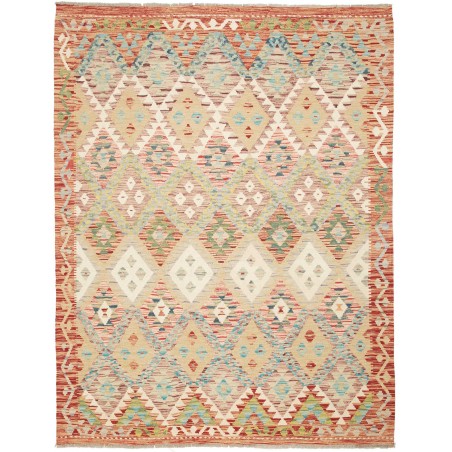 Tappeto Kilim Afghanistan marrone 151x196