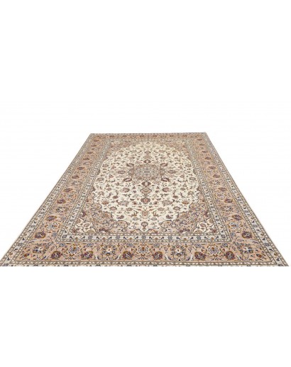 Tappeto Kashan Persia bianco 195x300