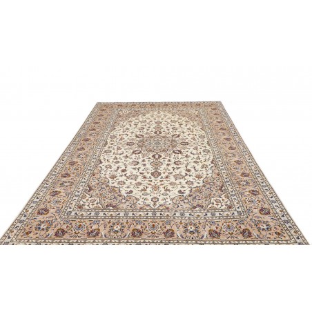 Tappeto Kashan Persia bianco 195x300
