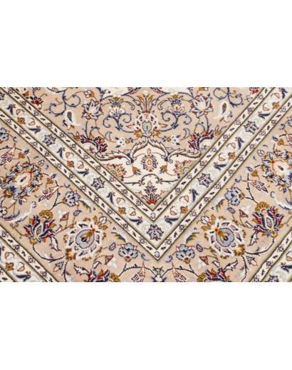 Tappeto Kashan Persia bianco 195x300