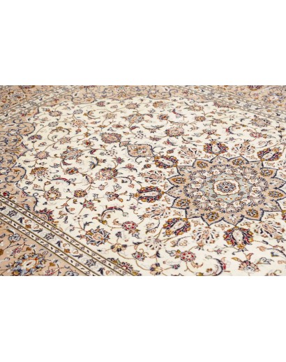 Tappeto Kashan Persia bianco 195x300
