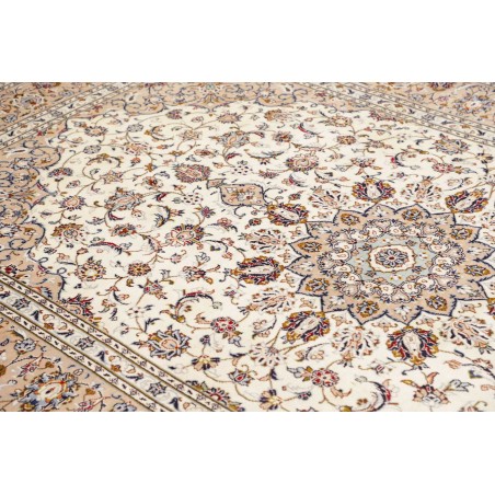 Tappeto Kashan Persia bianco 195x300