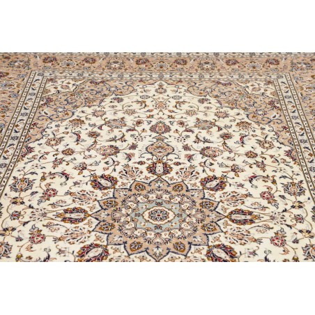 Tappeto Kashan Persia bianco 195x300