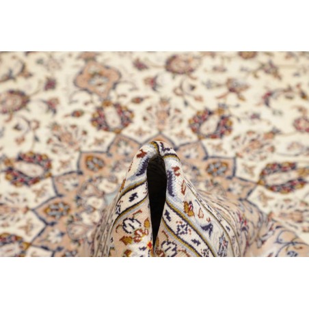 Tappeto Kashan Persia bianco 195x300