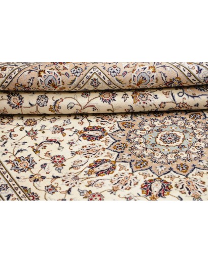 Tappeto Kashan Persia bianco 195x300