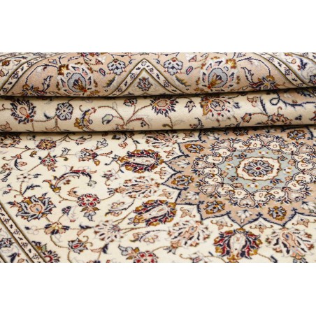 Tappeto Kashan Persia bianco 195x300