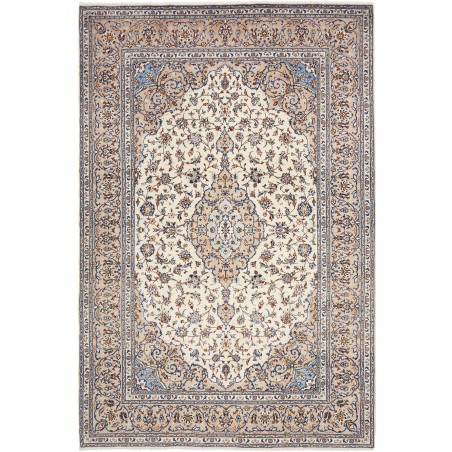 Tappeto Kashan Persia beige verde 205x310