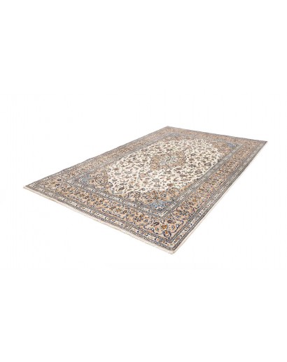 Tappeto Kashan Persia beige verde 205x310