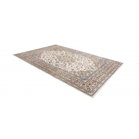 Tappeto Kashan Persia beige verde 205x310