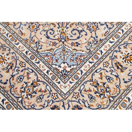 Tappeto Kashan Persia beige verde 205x310