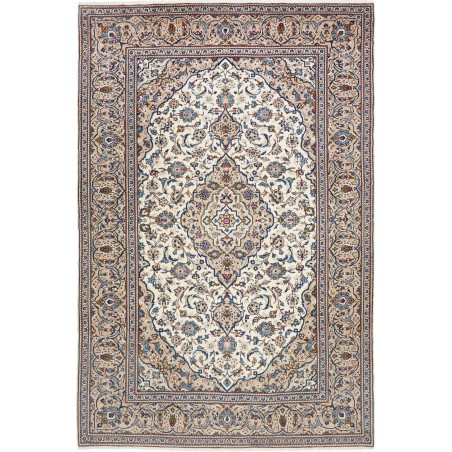 Tappeto Kashan Persia beige verde 200x305