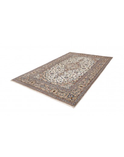Tappeto Kashan Persia beige verde 200x305