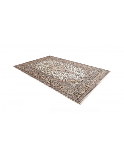 Tappeto Kashan Persia beige verde 200x305