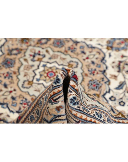 Tappeto Kashan Persia beige verde 200x305