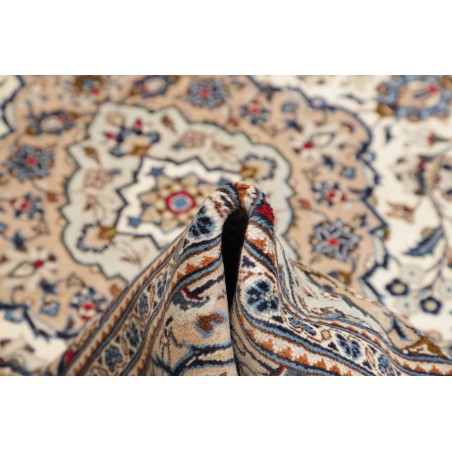 Tappeto Kashan Persia beige verde 200x305
