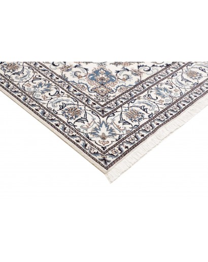 Tappeto Nain Kashmar Persia grigio 198x295