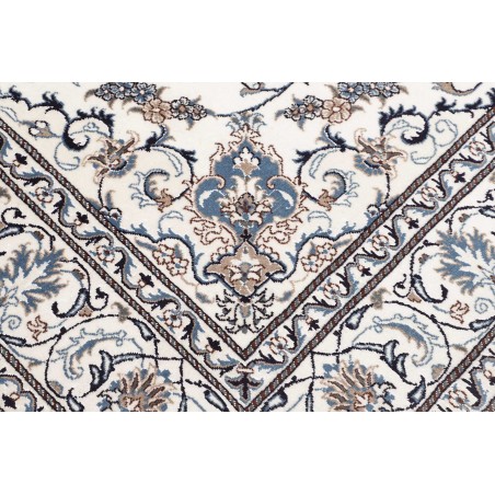 Tappeto Nain Kashmar Persia grigio 198x295