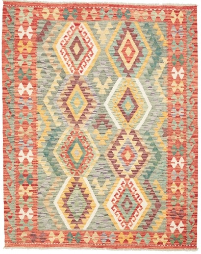 Tappeto Kilim Afghanistan marrone 158x198