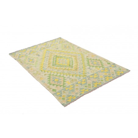 Tappeto Kilim Afghanistan marrone beige 102x147