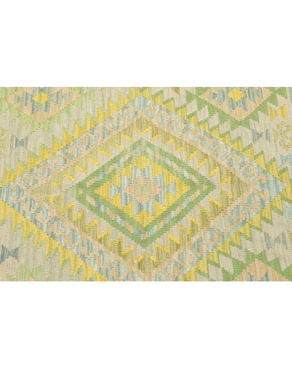 Tappeto Kilim Afghanistan marrone beige 102x147