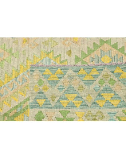 Tappeto Kilim Afghanistan marrone beige 102x147