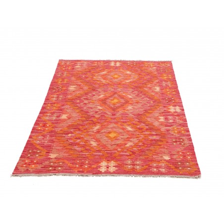 Tappeto Kilim Afghanistan rosso 100x152