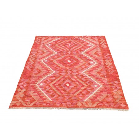 Tappeto Kilim Afghanistan rosso 102x147
