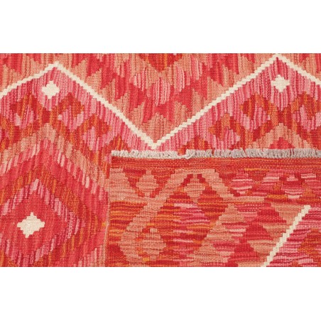 Tappeto Kilim Afghanistan rosso 102x147