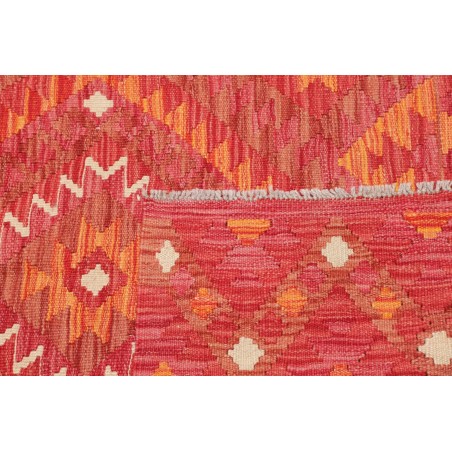 Tappeto Kilim Afghanistan rosso 106x144